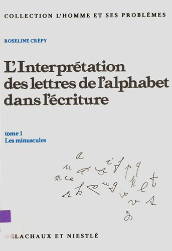 Bbliographie L'interprétation des lettres de l'alphabet dans l'écriture