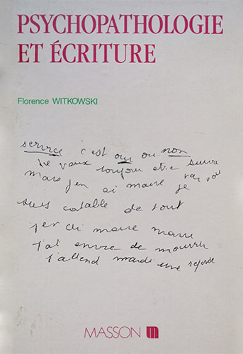Psychopathologie et écriture